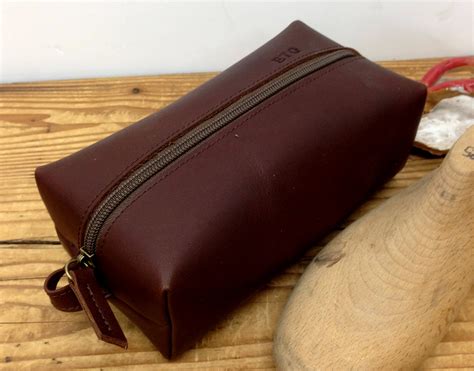 Sale Toiletry Bag Leather Mens Toiletry Bag Leather Travel Etsy