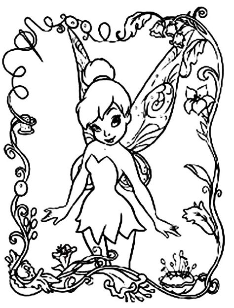 Disney Fairies Coloring Pages To Print Disney Fairies Coloring Pages