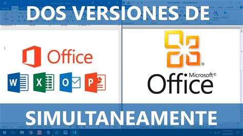 Instalar O M S Versiones De Microsoft Office En La Misma Pc Youtube