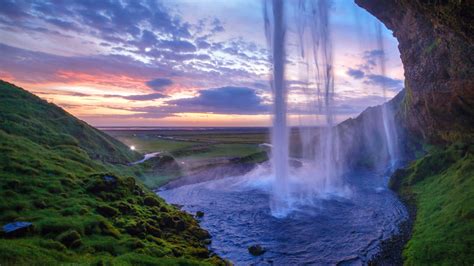 Seljalandsfoss Waterfall Iceland Uhd 8k Wallpaper Pixelz