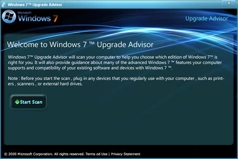 Windows 7 Upgrade Advisor ~ Windows 7 Support