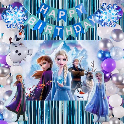 Buy Frozen Birthday Party Supplies Frozen Party Decorations 82 Pcs