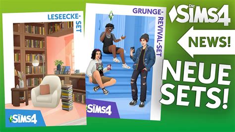 News Grunge Revival Set And Leseecke Set Erscheinen Am 16 Für Die Sims