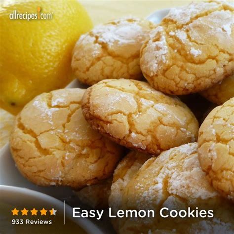 Post recipes, pictures, or discuss your favorite desserts. Easy Lemon Cookies | "I am typically a "from scratch ...