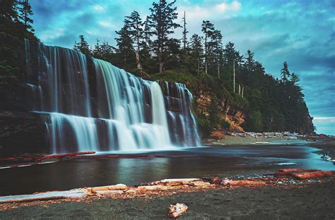 Tsusiat Falls Canada Photograph By Mountain Dreams Pixels