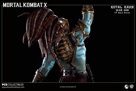 Pop Culture Shock Mortal Kombat X Kotal Kahn 14 Scale