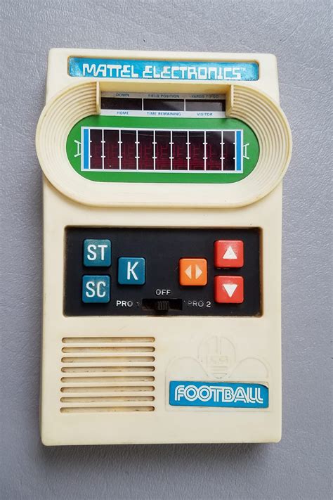 1970s Electronic Football Game Handheld Hangar 19 Prop Rentals