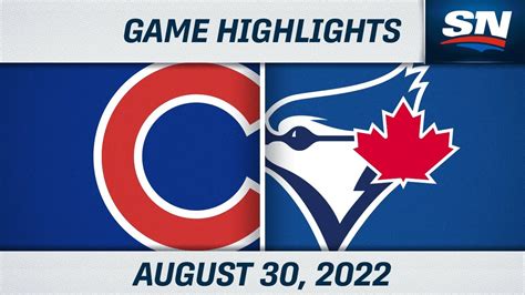 Mlb Highlights Cubs Vs Blue Jays August 30 2022 Youtube