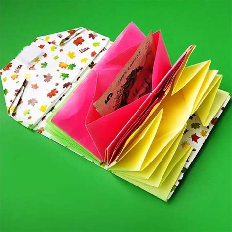 Diy Paper Wallet Paper Crafts Join 1minutediycrafts For More