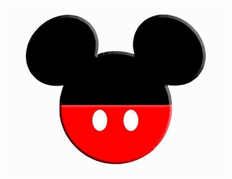 Mickey And Minnie Ears Clipart Clipart Kid Mickey Mouse Silhouette