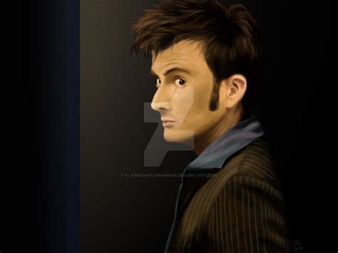 Tenth Doctor Portrait 2 By Flyingcaptainarrow On Deviantart