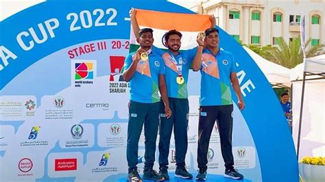 Asia Cup Archery Men S Recurve Team Clinch Gold As India Finish Stage 3 With 10 Medals News18