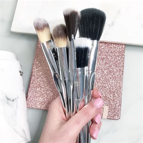 Beau Belle Marble Makeup Brush Set Review I Heart Cosmetics
