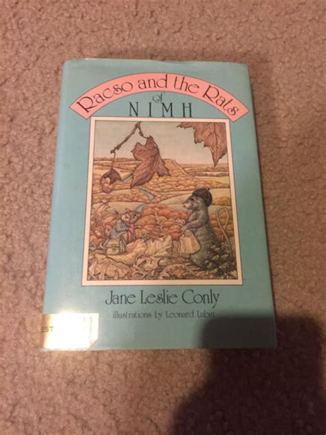 Racso And The Rats Of Nimh By Jane Leslie Conly 1986 Paperback Ebay