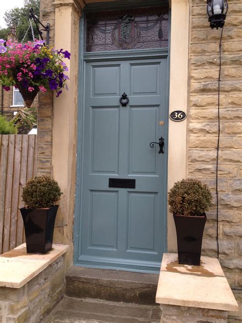 My New Front Door Farrow And Ball Oval Room Blue I Adore This Color