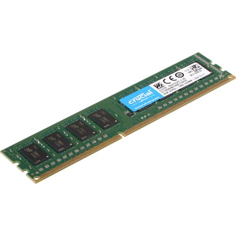 Crucial 4GB Single DDR3L 1600 MT/s (PC3L-12800) Unbuffered UDIMM Memory ...