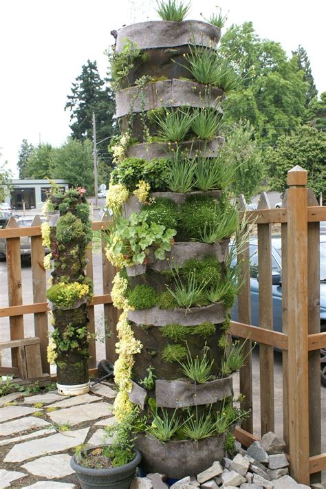 Vertical Garden Column Would Not Have A Very Big Footprint And Easy