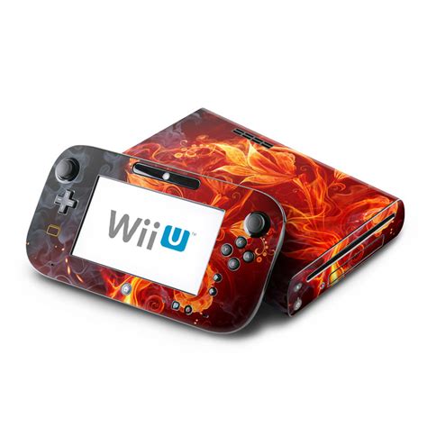 Wii U Skin Flower Of Fire By Gaming Decalgirl