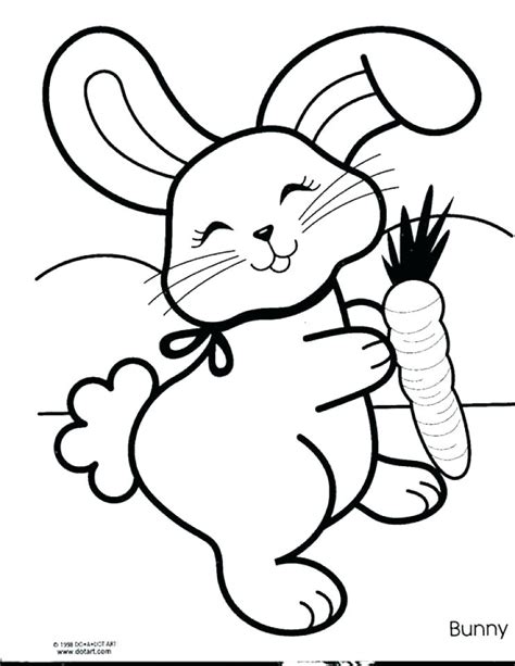 Not sure how to incorporate coloring pages into your time? Baby Easter Bunny Coloring Pages at GetColorings.com ...