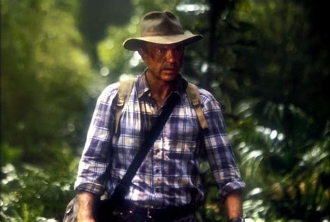 Sam Neill As Dr Alan Grant In Jurassic Park 3 2001