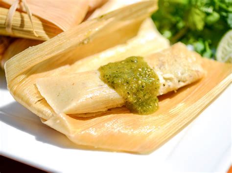 Tamales With Green Chili And Pork Recipe