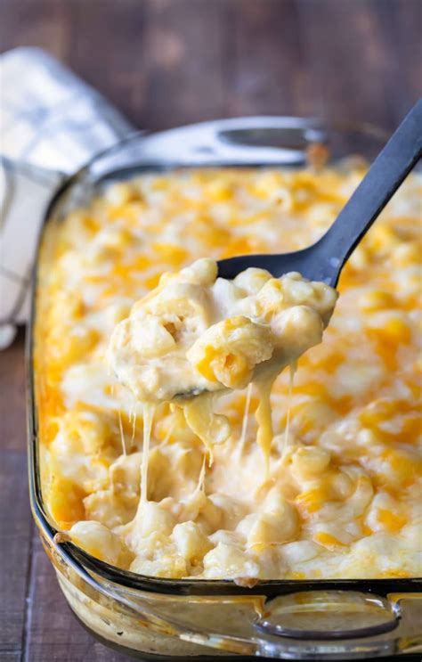 Stir in cheese until melted. Baked Macaroni and Cheese - I Heart Eating