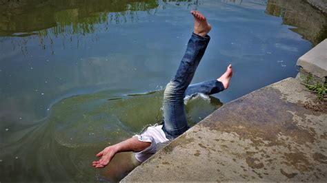 man-falling-into-the-water image - Free stock photo - Public Domain ...