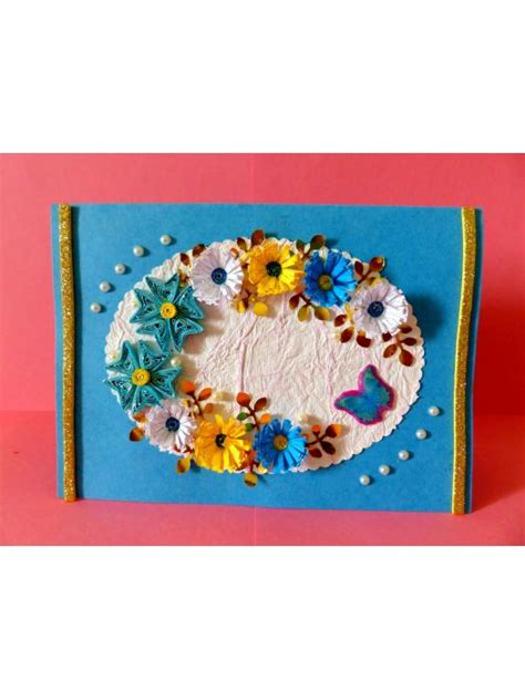 Buy Blue Themed Greeting Card