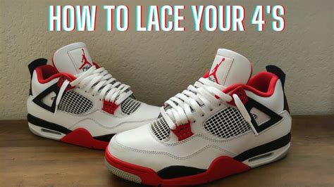 Ultimate Guide On How To Lace Jordan 4 Sneakers Like A Pro Flip Supply