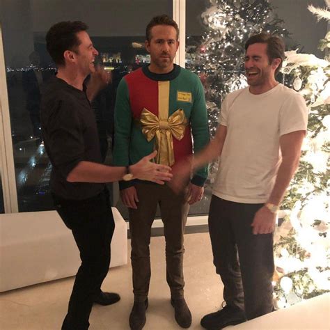 Ryan Reynolds Tricked Into Wearing Ugly Christmas Sweater By Celeb