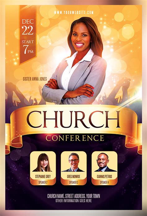 Free Church Flyer Templates Download