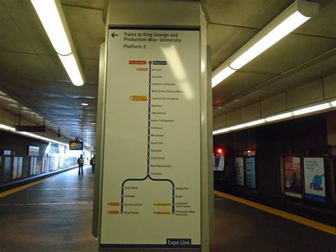 Expo Line Skytrain Stations Map News Current Station In The Word