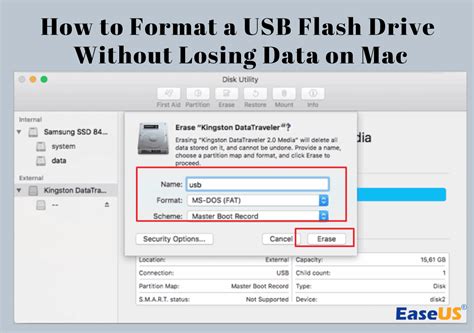 How To Format A Usb Flash Drive Without Losing Data On Mac🔥