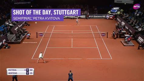 Der aktuelle stand mit allen platzierungen. WTA - Stuttgart Semifinals Shot of the Day Petra Kvitova ...