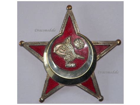 Turkey Wwi Gallipoli Star 1915 Badge Ottoman Bbandco Turkish Medal Empire