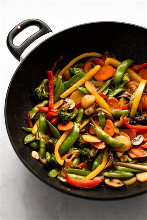 25 Minute Mixed Vegetable Stir Fry So Easy Fork In The Kitchen