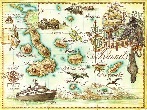 Please do not contact ti. Galapagos Islands Map - galapagos islands • mappery