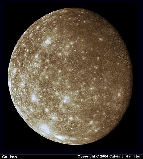 High Resolution Image Of Callisto