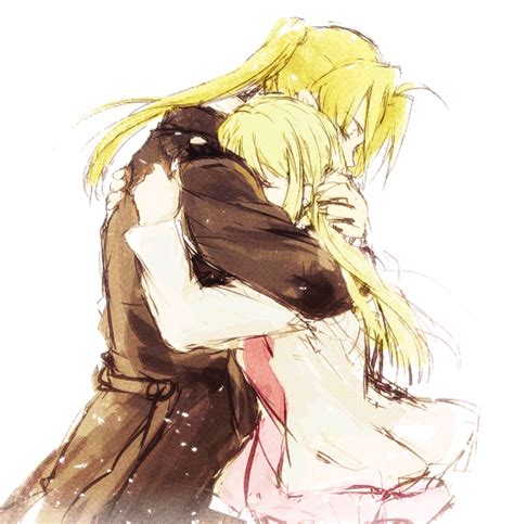 Edward Elric And Winry Rockbell Fullmetal Alchemist Drawn By