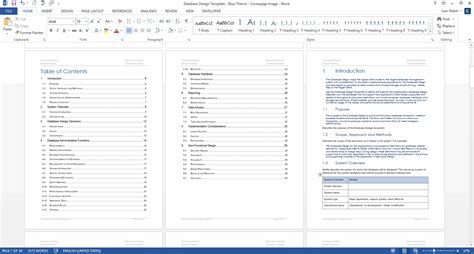 To design database schemas, let us recall 7 normal forms and the very concepts of normalization and denormalization. Database Design Document (MS Word Template + MS Excel Data ...