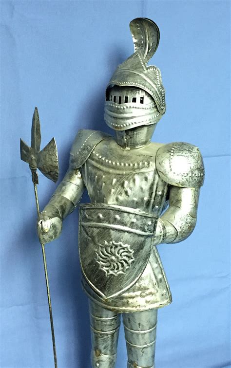 Knight Handmade Medieval Renaissance Knight Statue Armour Sculpture