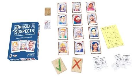 Unusual Suspects Board Game Toys And Games