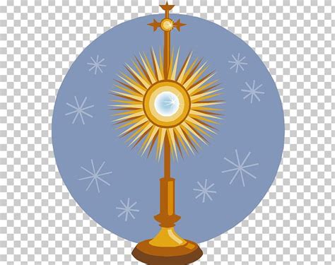 Monstrance Eucharistic Adoration Blessed Sacrament Png Clipart