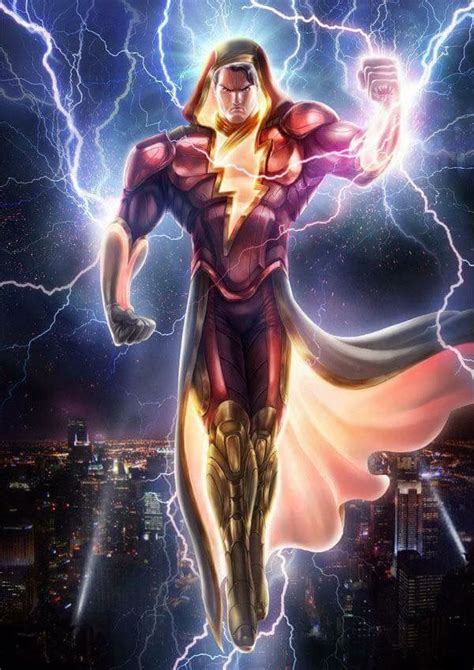 Shazam Captain Marvel Shazam Superhero Comic Book Heroes
