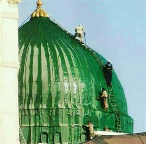 Pin By Haseeb S Thinking On Madinah Green Dome Masjid Medina Mosque