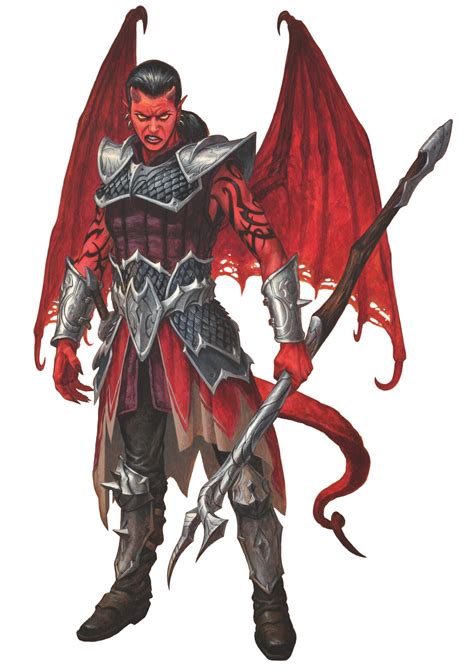 Cambion From The Dandd Fifth Edition Monster Manual Art By Milivoj