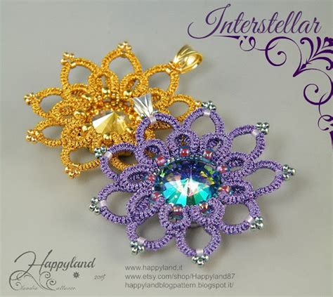 lovely needle tatted jewelry tutorials by happyland87 the beading gem