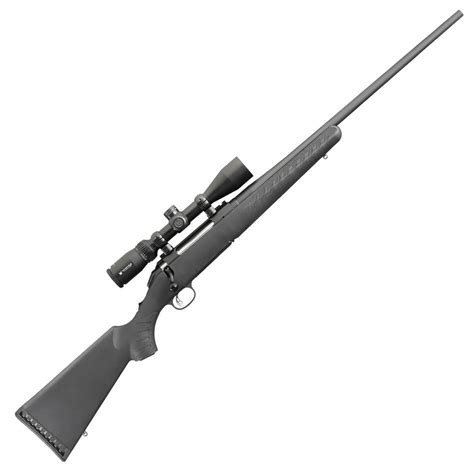 Ruger American Scoped Black Bolt Action Rifle 223 Remington 22in
