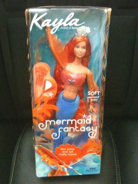 barbie kayla mermaid fantasy doll 2002 vintage mattel nib 56764 rare htf mattel dolls