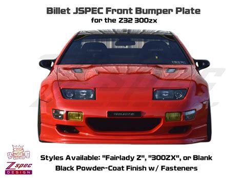 Zspec Front Bumper Plate For The Jspec 90 99 Nissan Z32 300zx Fascia